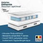 Matelas viscoélastique Somnis Beeding 90 x 200 cm 30 x 30 x 100 cm 32 x 32 x 90 cm