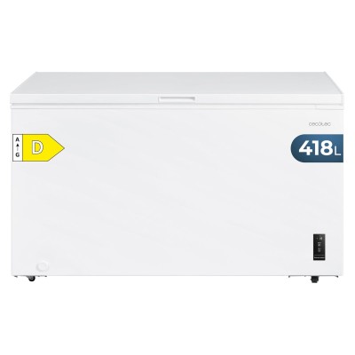 Cecotec Chest Freezer 418L Bolero CoolMarket Chest 418P white class E 38dB