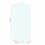 Cecotec Vertical Freezer No Frost Bolero CoolMarket UF 155 White 155 L E
