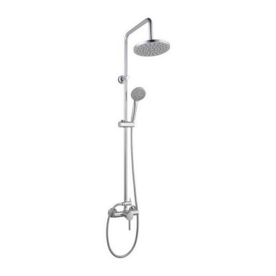 Shower Column Rousseau Grey Chrome 22 mm 150 mm