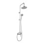 Shower Column Rousseau Grey Chrome 22 mm 150 mm