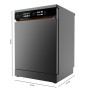 Dishwasher Cecotec 6900 Black