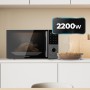 Microwave with Grill Cecotec 2800 Black 2200 W 28 L