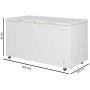 Freezer Cecotec Chest Duo 508M White E 500 L