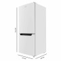 Combined Refrigerator Cecotec Bolero CoolMarket Combi 117 DF 117 L White