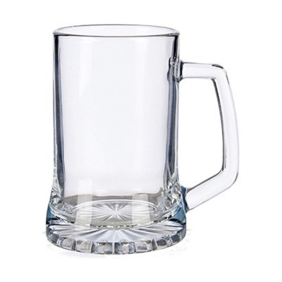 Beer Mug 971469 9 x 13 x 12 cm Transparent Glass 380 ml (1 uds)