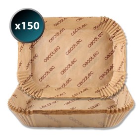 Air fryer paper Cecotec Cecofry TwinBucket 24 x 18 x 4,5 cm 150 Units