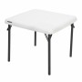Table pour enfant Lifetime Pliable Blanc Acier Plastique 61 x 61 x 53,5 cm