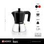 Italian Coffee Pot BRA M863006 Black