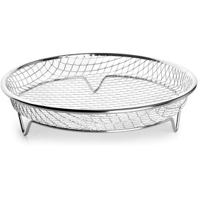 Air Fryer Basket Ibili 698010 Stainless steel