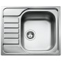 Sink with One Basin Teka Steel 58 x 49 cm