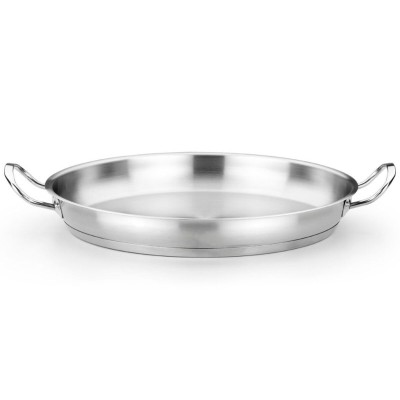 Pan BRA A340438 Steel Stainless steel 38 cm 6 persons
