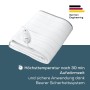 Electric warmers Beurer TS17 150 x 80 cm White Grey 100 % polyester 65 W