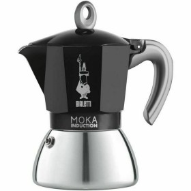 Italian Coffee Pot Bialetti 0006936/NP Black Grey Metal Aluminium