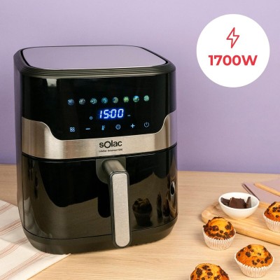 Friteuse à Air Solac Noir 1700 W 8 L