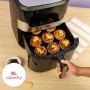 Air Fryer Solac Black 1700 W 8 L