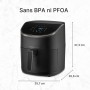 Air Fryer UFESA SPARROW Black 1700 W 6 L
