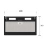 Hotte de cuisine Teka ARMONIA60BK