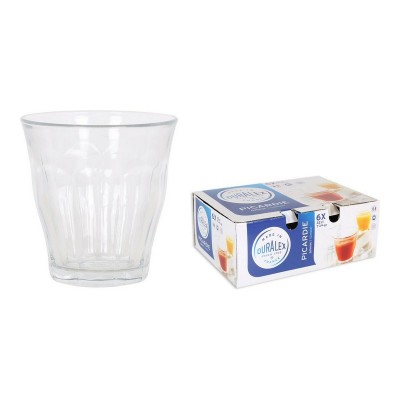Set of glasses Duralex 1026AB06/6 Transparent Crystal 200 ml 6 Pieces (6 Units)