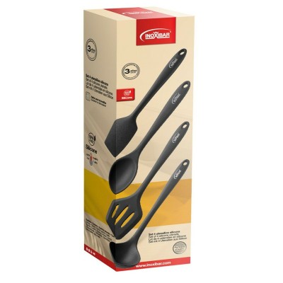Kitchen utensils Inoxibar 35391 Silicone (4 Units)