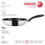 Poêle Fagor 81SAFGTRE28 Noir Argenté Acier inoxydable Fer