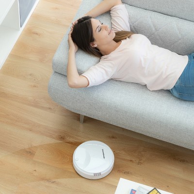 Robot aspirateur intelligent InnovaGoods Blanc (Reconditionné A)