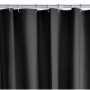 Shower Curtain TODAY Black PEVA 180 x 200 cm (12 Units)