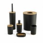 Bath Set TODAY HOY Black Plastic Modern (6 Units)
