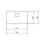 Sink with One Basin Teka 115000054 Steel