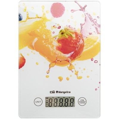 kitchen scale Orbegozo PC 1023 Transparent 5 kg