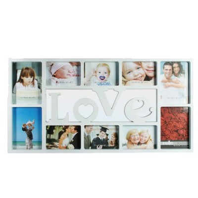 Porte photos mural Romantic Items Bois 10 photos