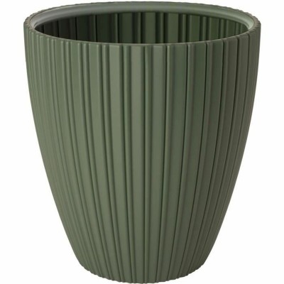 Plant pot Garden ID Fancy Green Polyethylene 40 x 42 cm