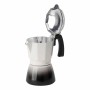 Italian Coffee Pot JATA HCAF2406 Cream Aluminium 6 Cups