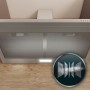 Hotte standard Cecotec Bolero Flux PM 606500 Inox A