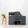 Shoe cupboard Grey (Refurbished B)