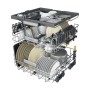 Lave-vaisselle Whirlpool Corporation W7FHS41 Blanc Noir 60 cm (Reconditionné C)