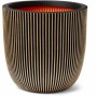 Planter Capi Europe GROVVE Black Golden Plastic Ø 43 cm