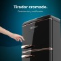 Cecotec fridge freezer black 215 L Bolero CoolMarket 2D Origin 2 doors E
