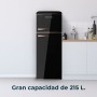 Cecotec fridge freezer black 215 L Bolero CoolMarket 2D Origin 2 doors E