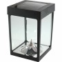 LED Lantern Black Crystal ABS 12 x 12 x 18 cm