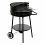 Roues de barbecue au charbon de bois DKD Home Decor Noir (Reconditionné B)