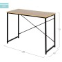 Desk Aktive Black Wood (Refurbished B)