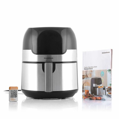 Friteuse à Air InnovaGoods Noir 1400 W 3,5 L Acier inoxydable (Reconditionné B)