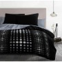 Parure de couette HOME LINGE PASSION Steevy Noir Gris Lit double 220 x 240 cm