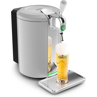 Distributeur de Bière Réfrigérant Krups VB452E10 Gris Acier