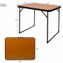 Folding Table Aktive Camping Bamboo 80 x 60 x 67 cm