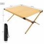 Folding Table Aktive Rectangular Camping Aluminium 88,5 x 70,5 x 43 cm