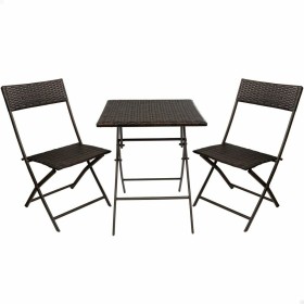 Ensemble Table + 2 Chaises Aktive Carré 60 x 72 cm