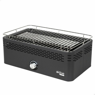Barbecue Charbon de Bois sans Fumée Portable Aktive 45 x 19 x 28 cm