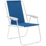 Chaise longue Marbueno 187 x 24 x 55 cm Bleu